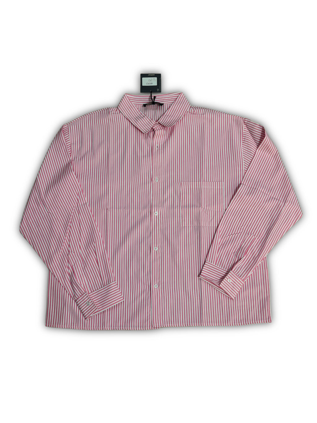 CAMICIA STRIPED — BLUE/PINK