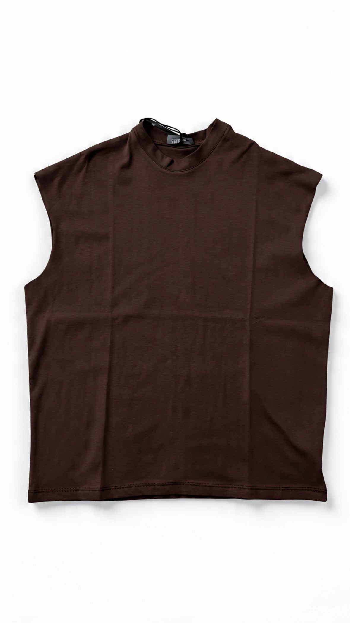 Canotta Oversize Minimal in Puro Cotone