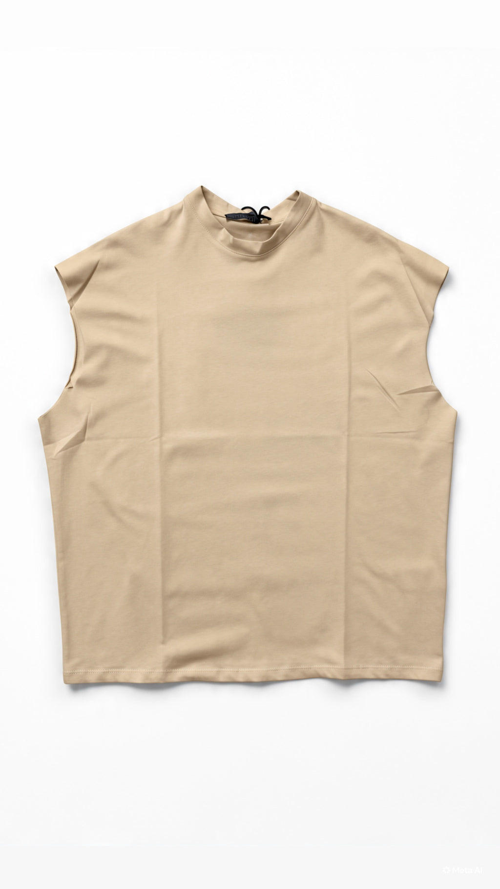 Canotta Oversize Minimal in Puro Cotone